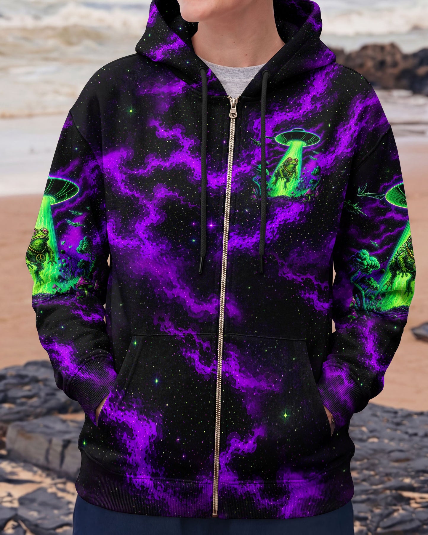 LICK THE TOAD MEET THE ALIENS ALL OVER PRINT   - TLHN2606262