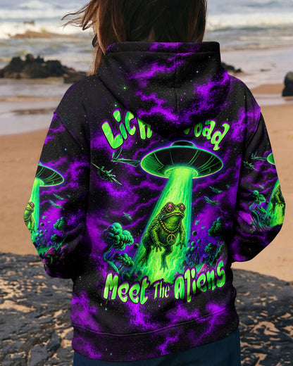 LICK THE TOAD MEET THE ALIENS ALL OVER PRINT   - TLHN2606262