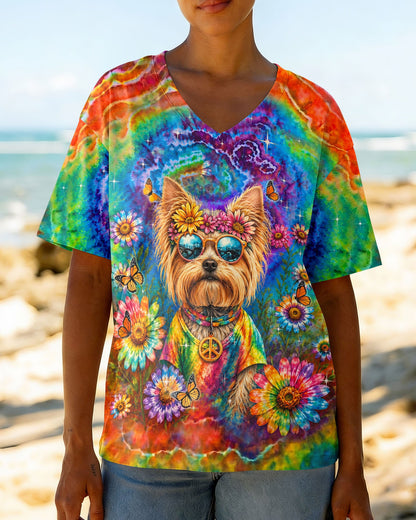 WHISPER WORDS OF WISDOM LET IT BE YORKIE DOG ALL OVER PRINT - TLHN2705264