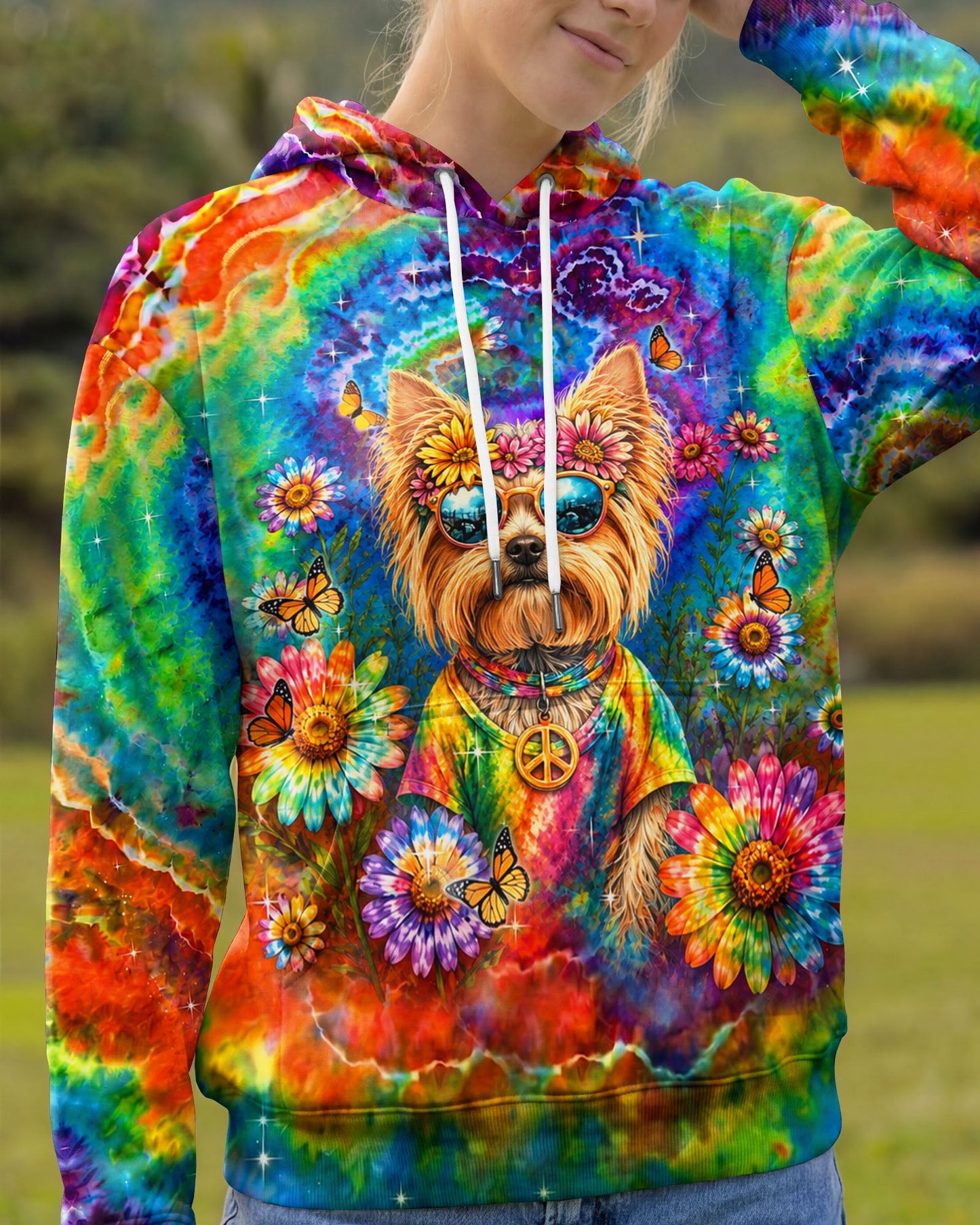 WHISPER WORDS OF WISDOM LET IT BE YORKIE DOG ALL OVER PRINT - TLHN2705264