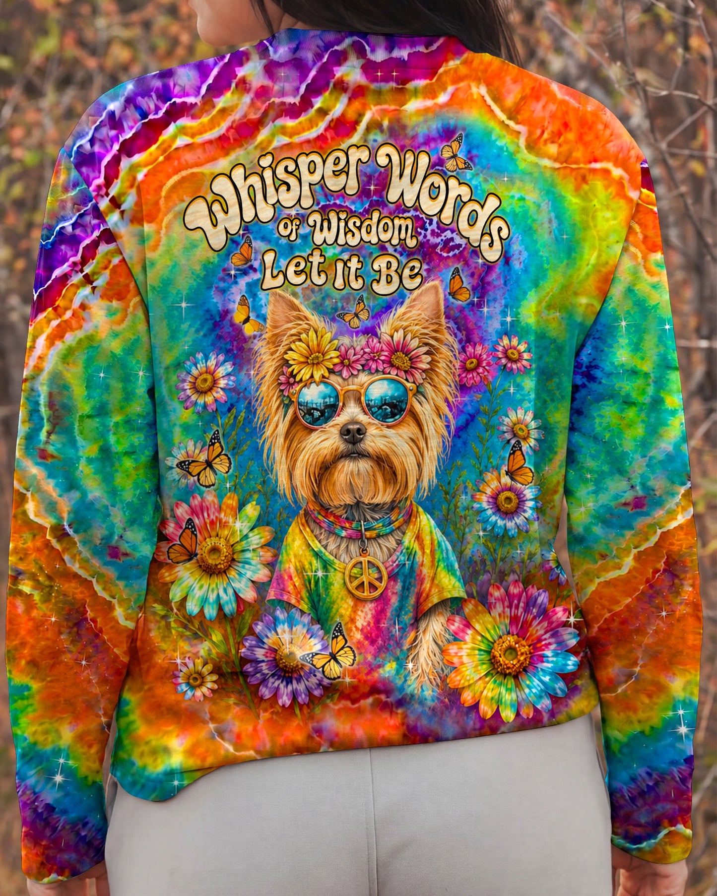WHISPER WORDS OF WISDOM LET IT BE YORKIE DOG ALL OVER PRINT - TLHN2705264