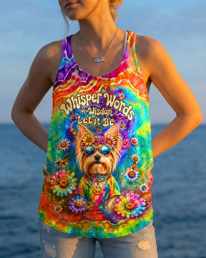 WHISPER WORDS OF WISDOM LET IT BE YORKIE DOG ALL OVER PRINT - TLHN2705264