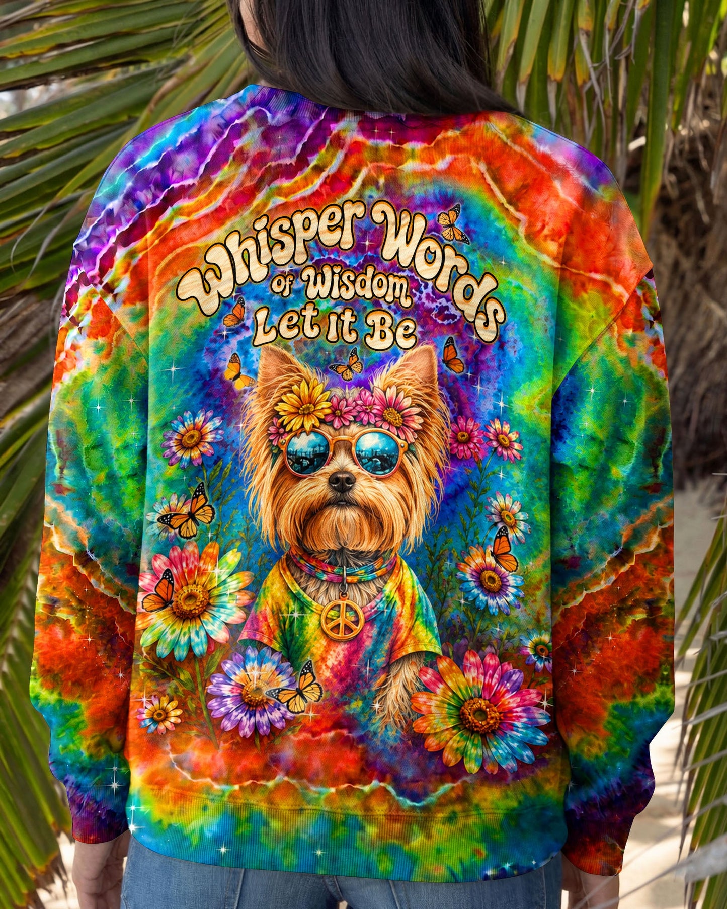 WHISPER WORDS OF WISDOM LET IT BE YORKIE DOG ALL OVER PRINT - TLHN2705264