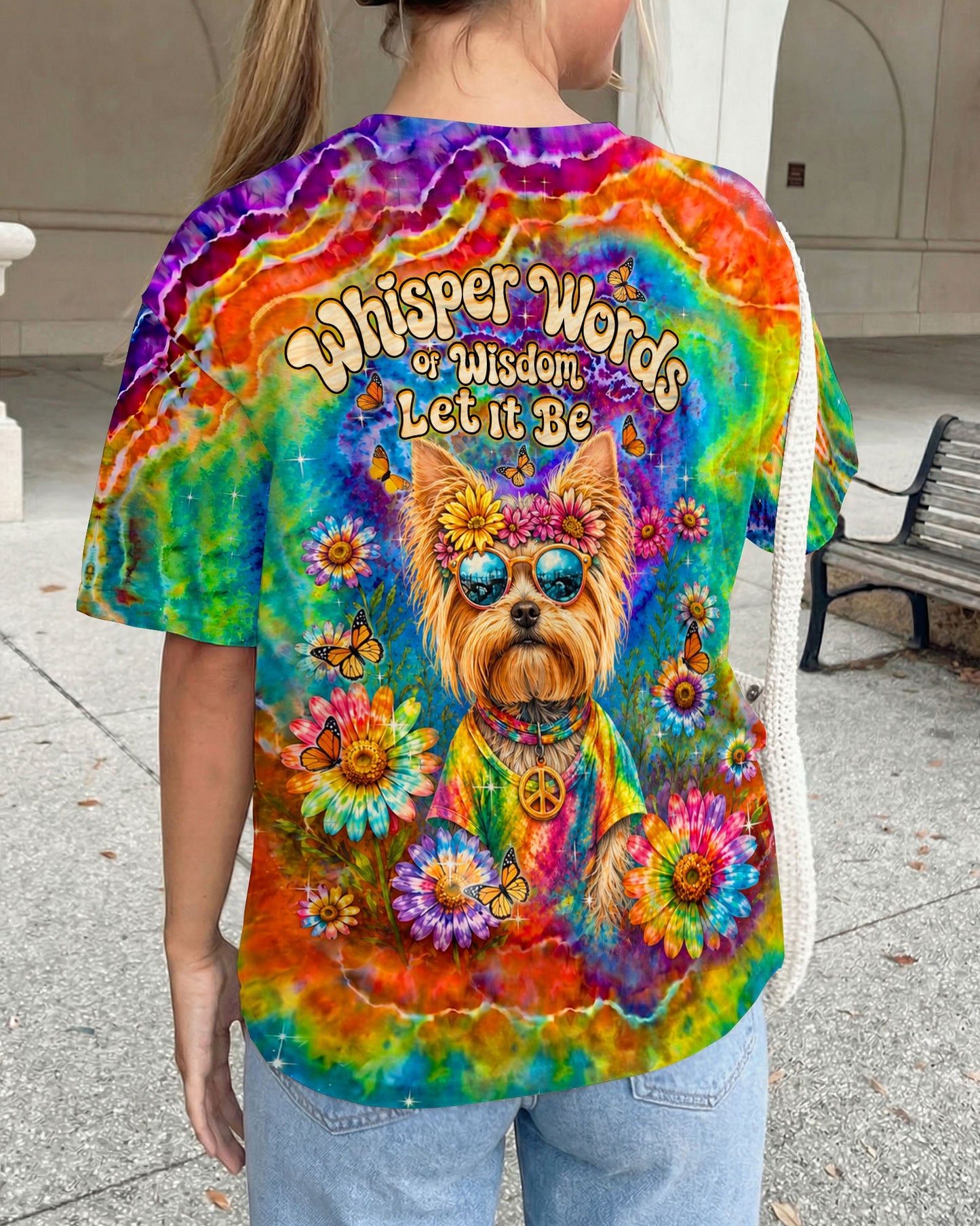 WHISPER WORDS OF WISDOM LET IT BE YORKIE DOG ALL OVER PRINT - TLHN2705264