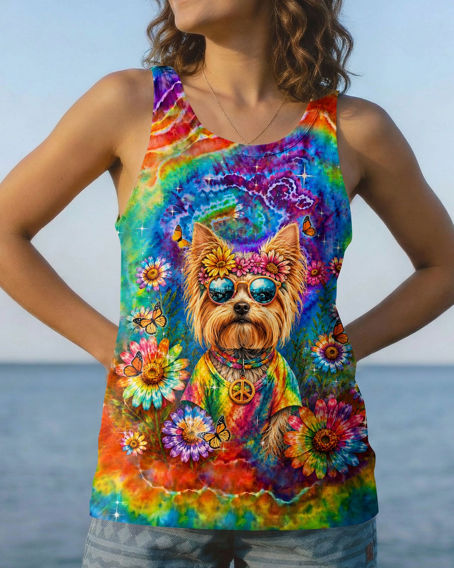 WHISPER WORDS OF WISDOM LET IT BE YORKIE DOG ALL OVER PRINT - TLHN2705264