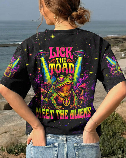 LICK THE TOAD MEET THE ALIENS ALL OVER PRINT   - TLHN3006261