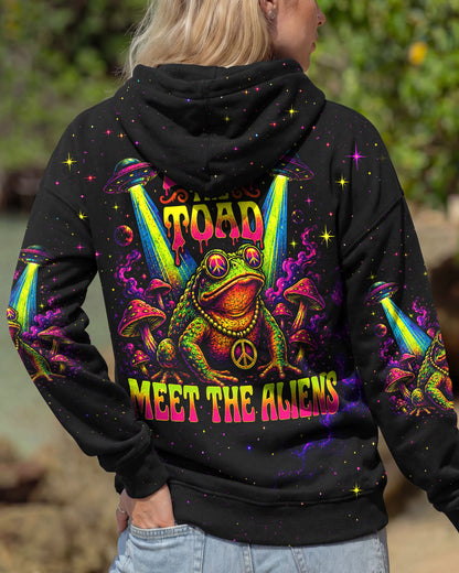 LICK THE TOAD MEET THE ALIENS ALL OVER PRINT   - TLHN3006261