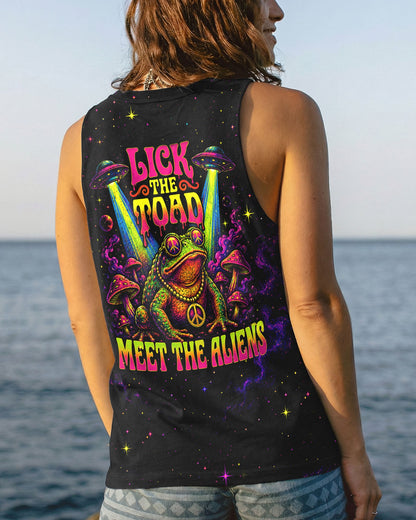 LICK THE TOAD MEET THE ALIENS ALL OVER PRINT   - TLHN3006261