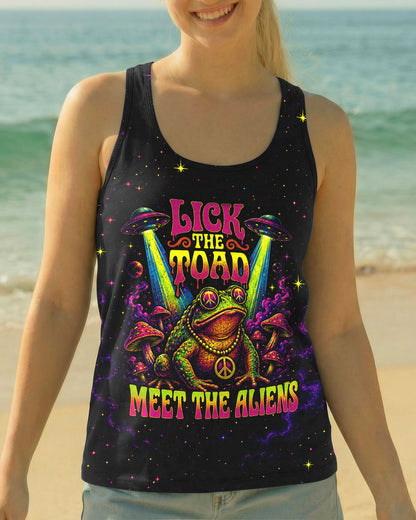 LICK THE TOAD MEET THE ALIENS ALL OVER PRINT   - TLHN3006261