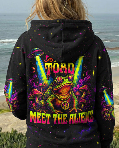 LICK THE TOAD MEET THE ALIENS ALL OVER PRINT   - TLHN3006261
