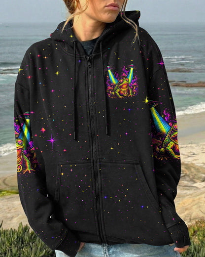 LICK THE TOAD MEET THE ALIENS ALL OVER PRINT   - TLHN3006261