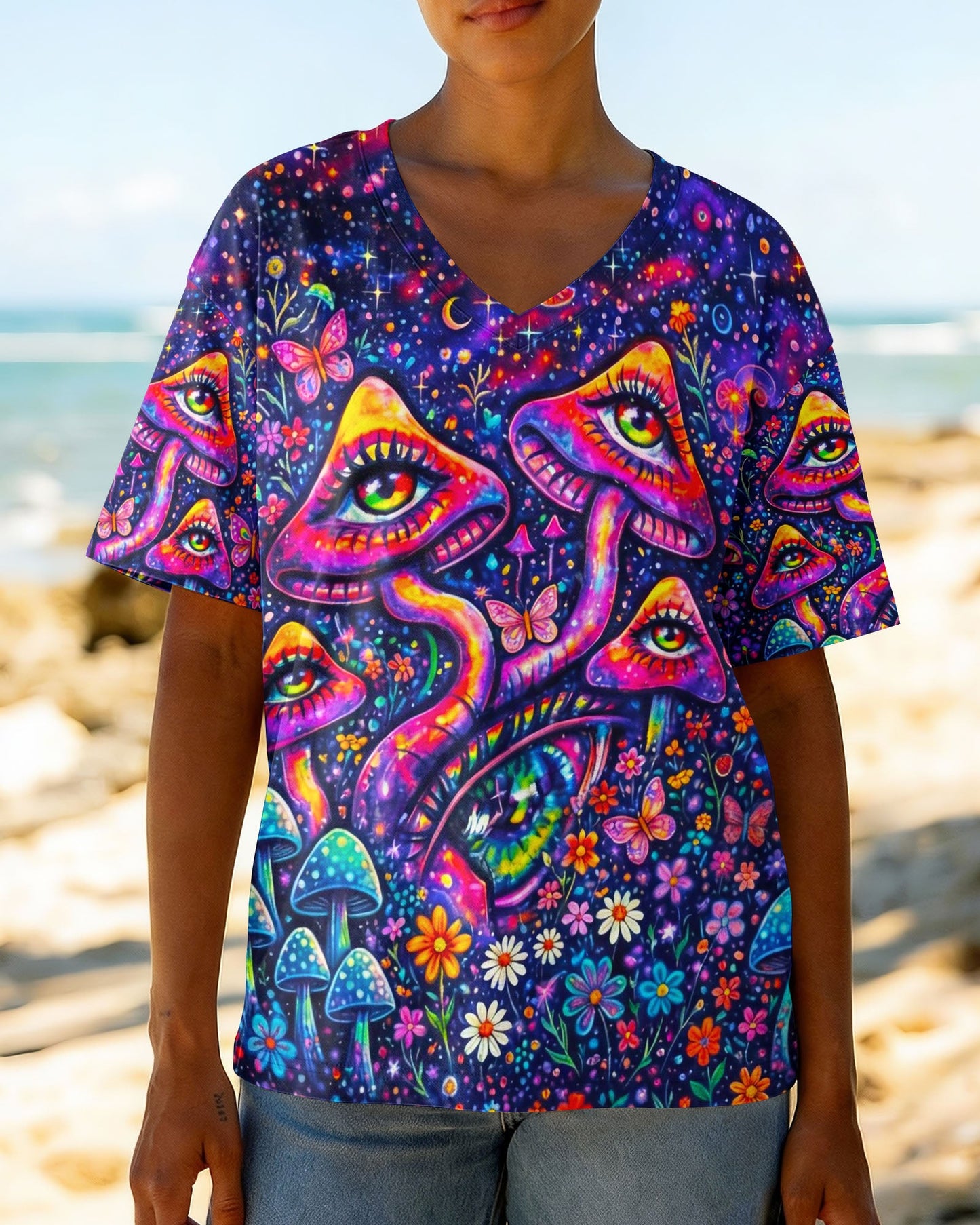 YOU ARE WHAT YOU MANIFEST MUSHROOM ALL OVER PRINT - TLNO06064262
