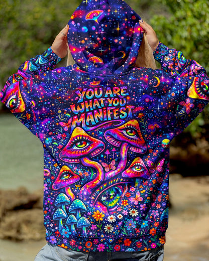 YOU ARE WHAT YOU MANIFEST MUSHROOM ALL OVER PRINT - TLNO06064262