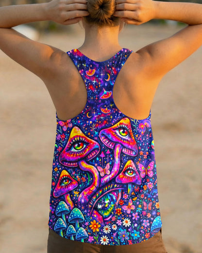 YOU ARE WHAT YOU MANIFEST MUSHROOM ALL OVER PRINT - TLNO06064262