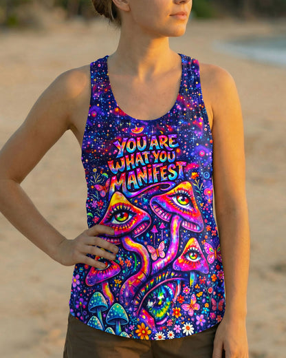 YOU ARE WHAT YOU MANIFEST MUSHROOM ALL OVER PRINT - TLNO06064262