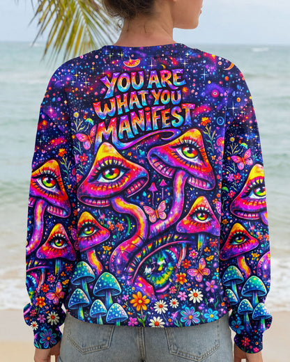 YOU ARE WHAT YOU MANIFEST MUSHROOM ALL OVER PRINT - TLNO06064262