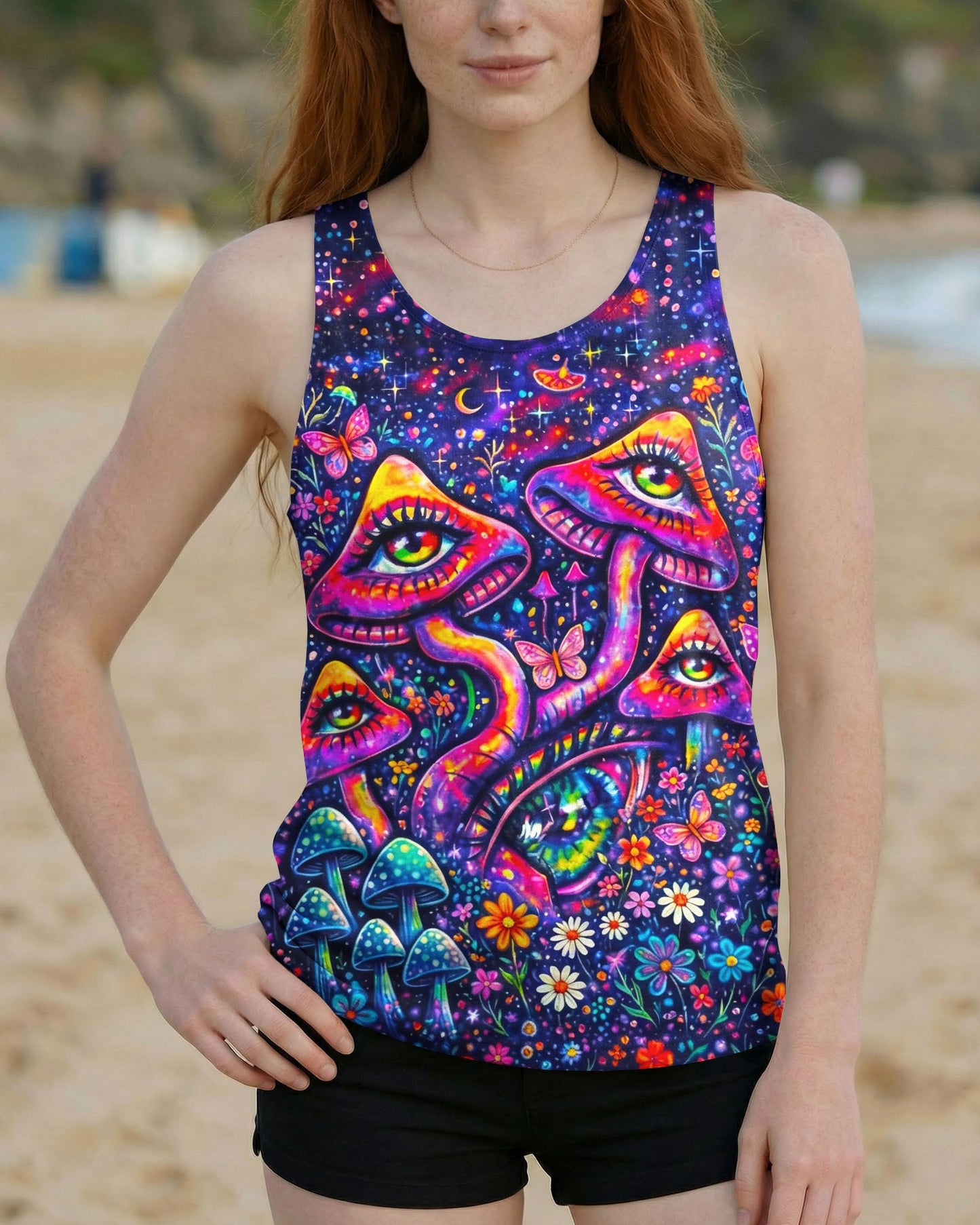 YOU ARE WHAT YOU MANIFEST MUSHROOM ALL OVER PRINT - TLNO06064262