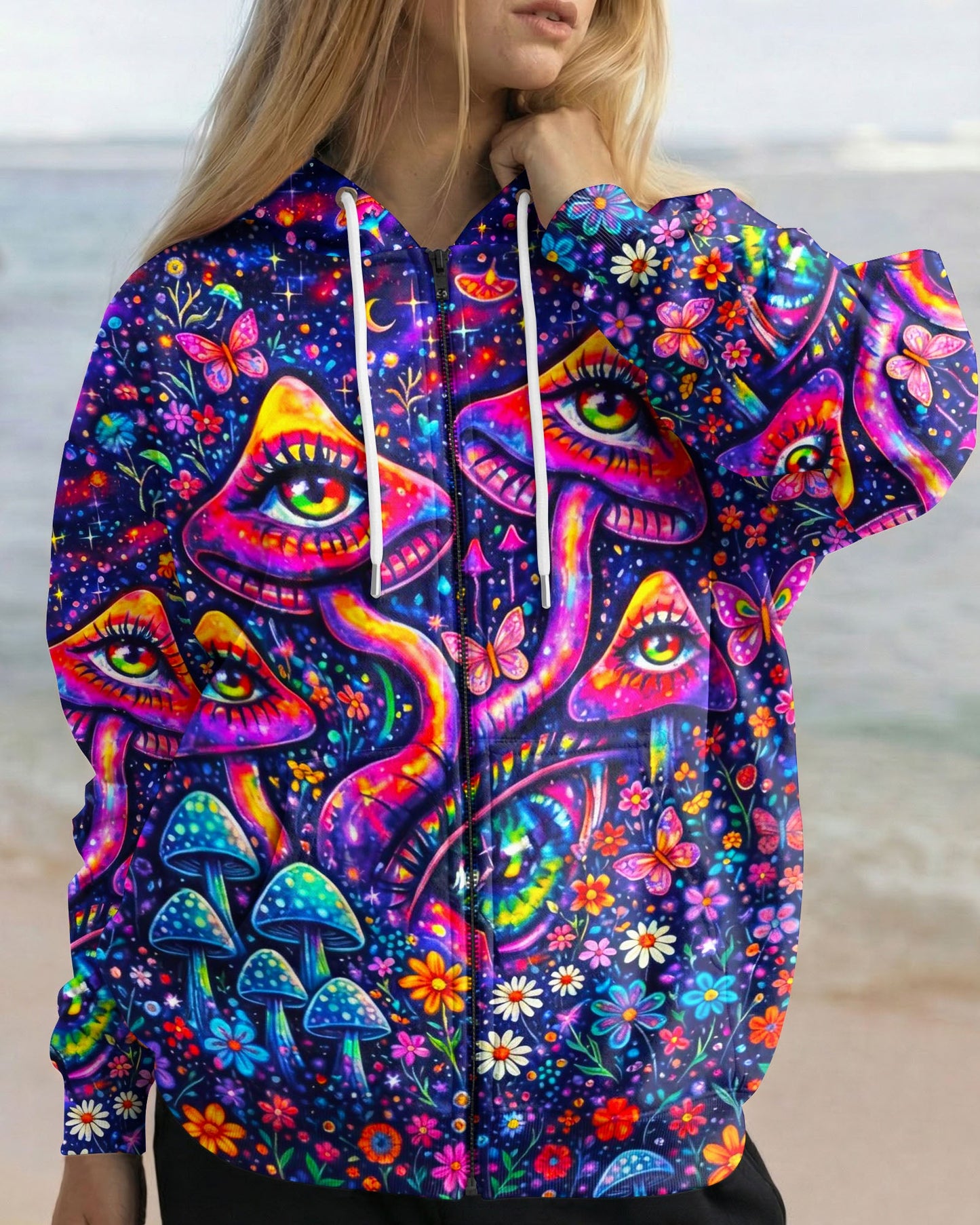 YOU ARE WHAT YOU MANIFEST MUSHROOM ALL OVER PRINT - TLNO06064262