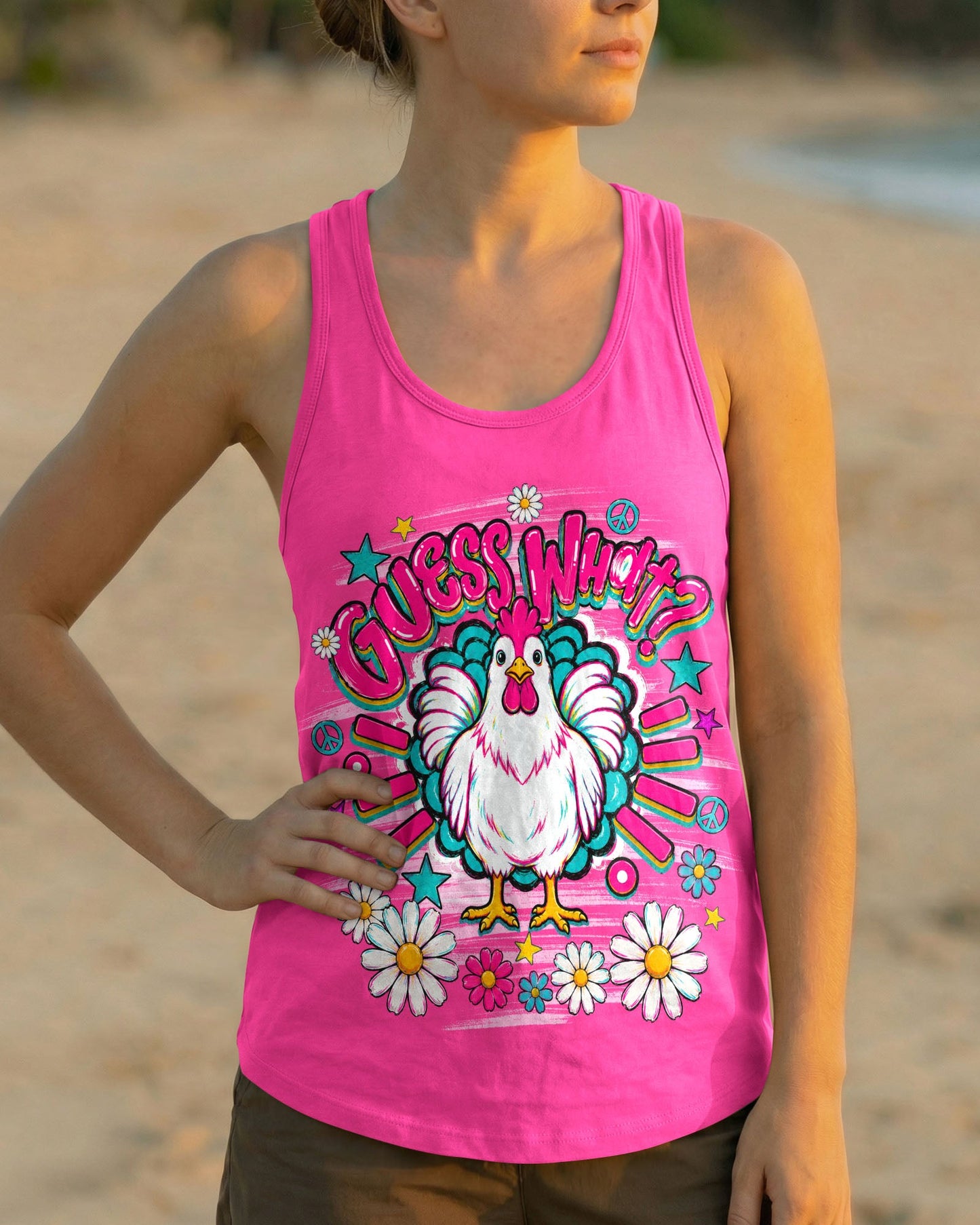 GUESS WHAT CHICKEN ALL OVER PRINT - TLNO0805262