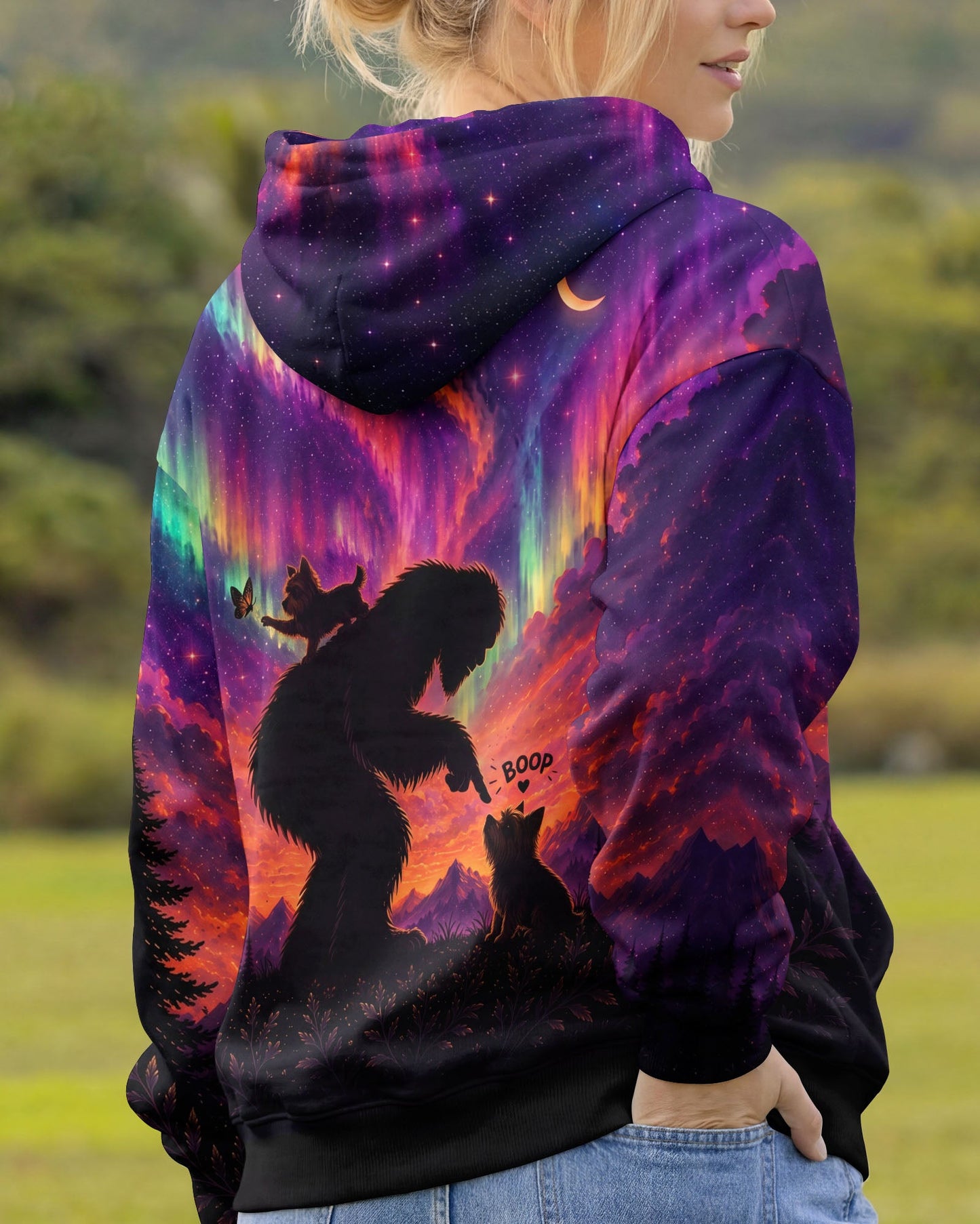 BOOP BIGFOOT YORKIE DOG AURORA ALL OVER PRINT - TLNO0807261