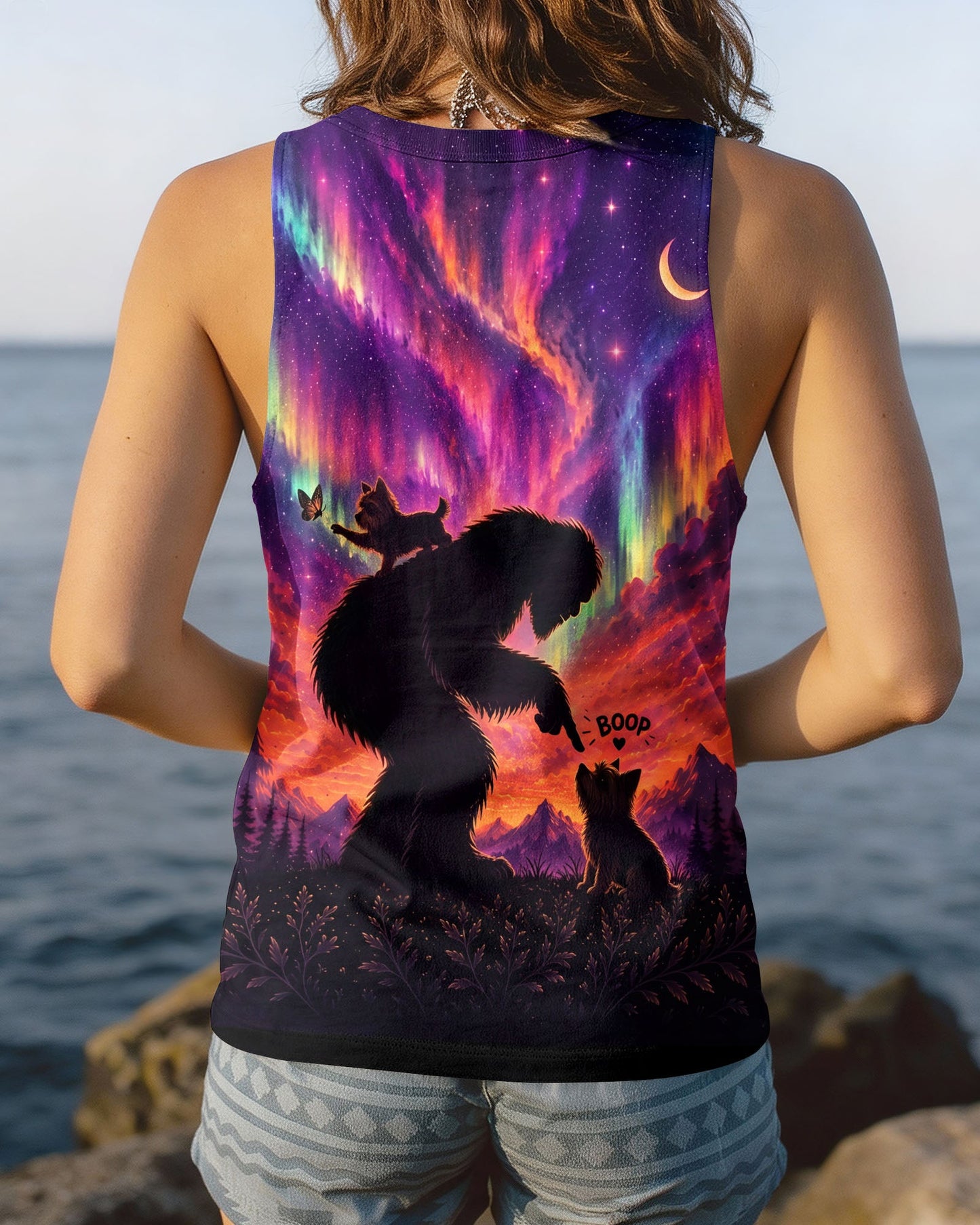 BOOP BIGFOOT YORKIE DOG AURORA ALL OVER PRINT - TLNO0807261