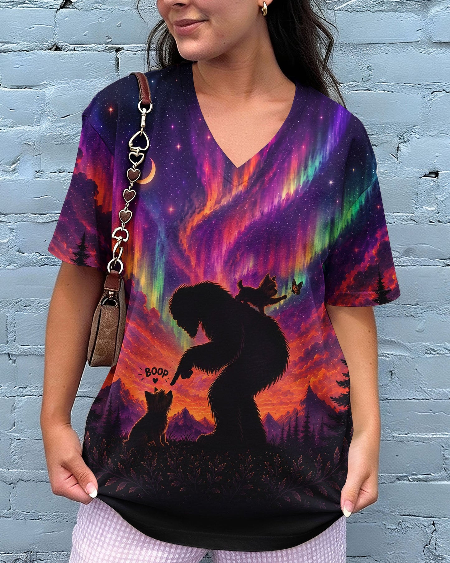 BOOP BIGFOOT YORKIE DOG AURORA ALL OVER PRINT - TLNO0807261
