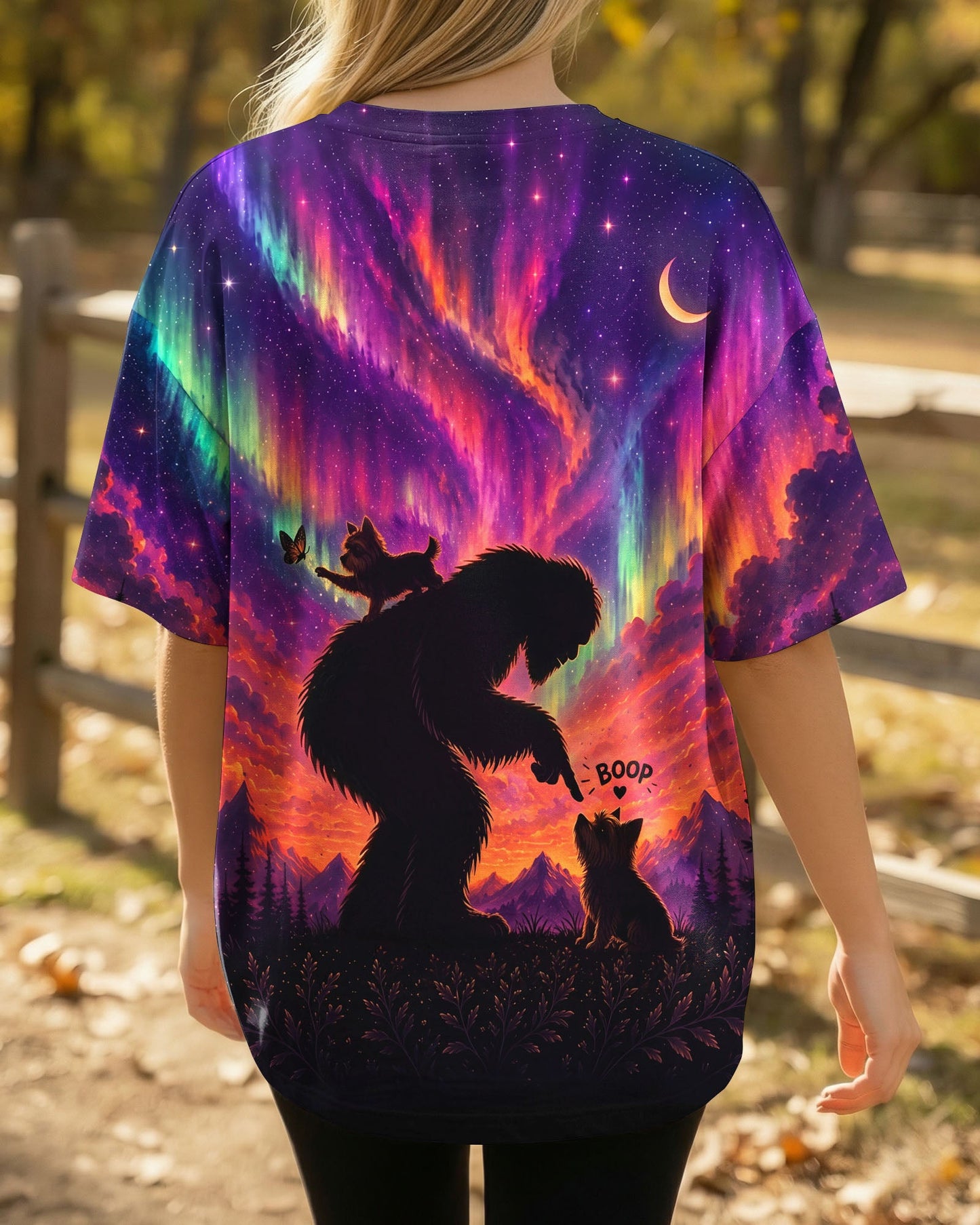 BOOP BIGFOOT YORKIE DOG AURORA ALL OVER PRINT - TLNO0807261