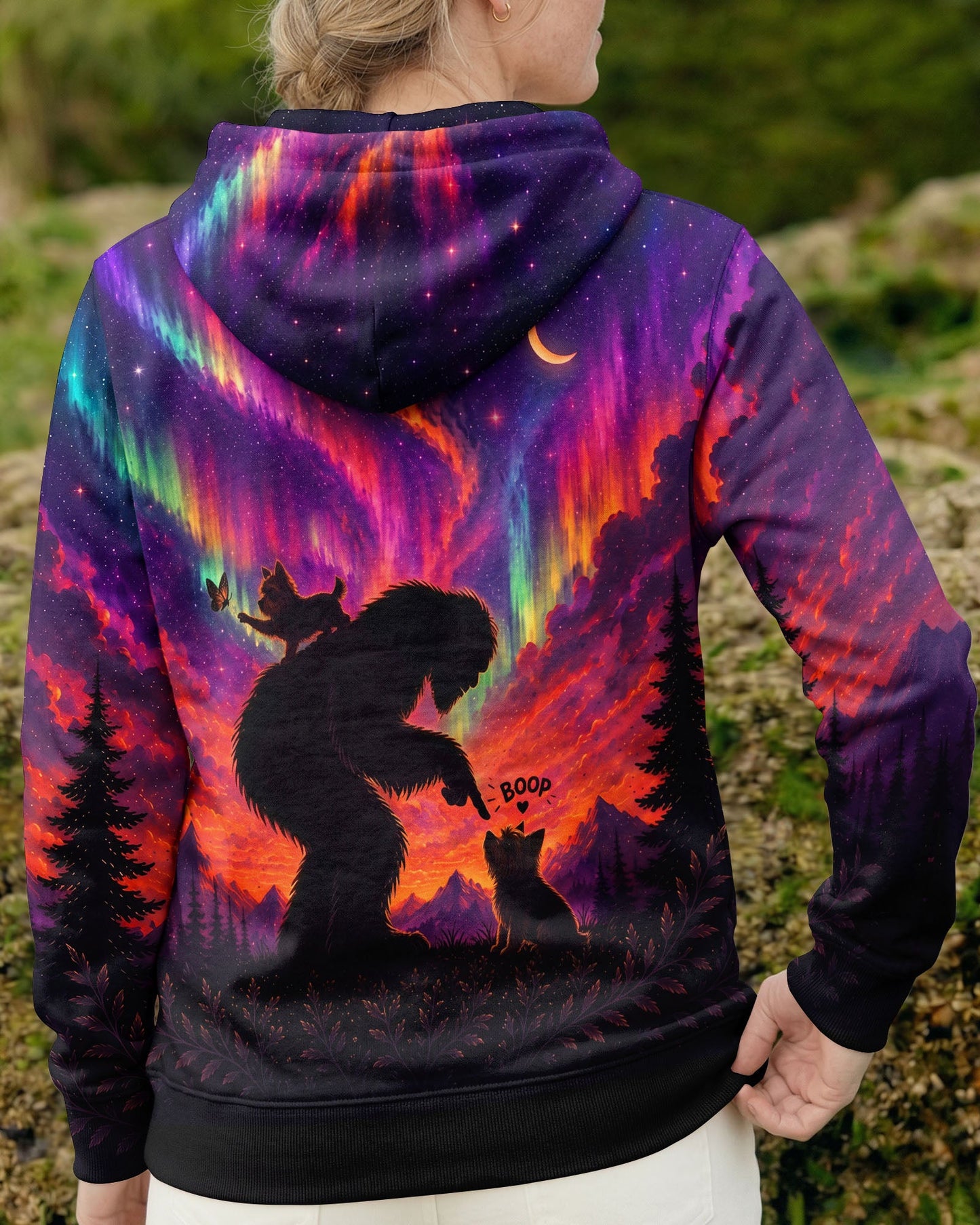 BOOP BIGFOOT YORKIE DOG AURORA ALL OVER PRINT - TLNO0807261