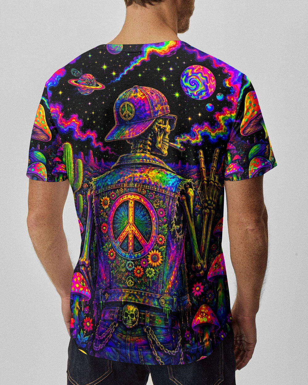 SKELETON COSMIC DESERT ALL OVER PRINT   - TLNO1305261