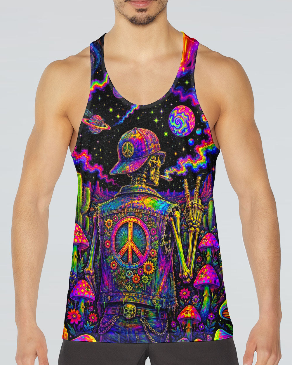 SKELETON COSMIC DESERT ALL OVER PRINT   - TLNO1305261