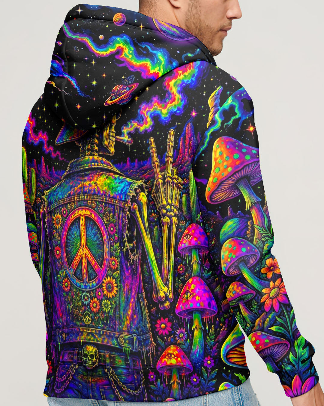 SKELETON COSMIC DESERT ALL OVER PRINT   - TLNO1305261