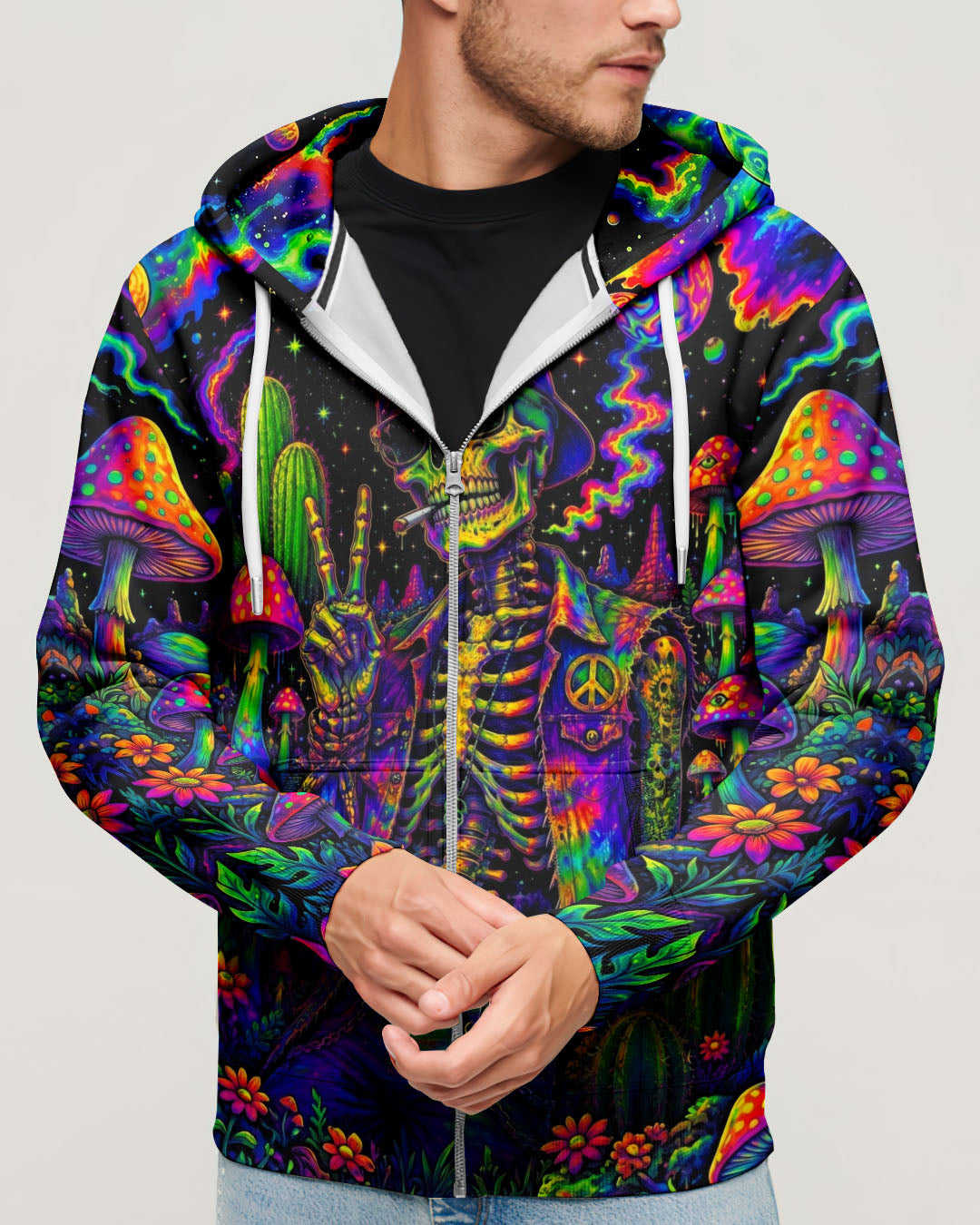 SKELETON COSMIC DESERT ALL OVER PRINT   - TLNO1305261