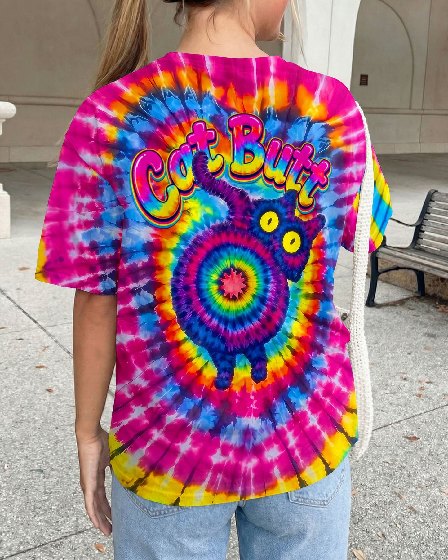 GUESS WHAT FUNNY CAT ALL OVER PRINT - TLNO1805261