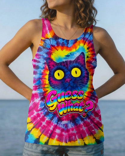 GUESS WHAT FUNNY CAT ALL OVER PRINT - TLNO1805261