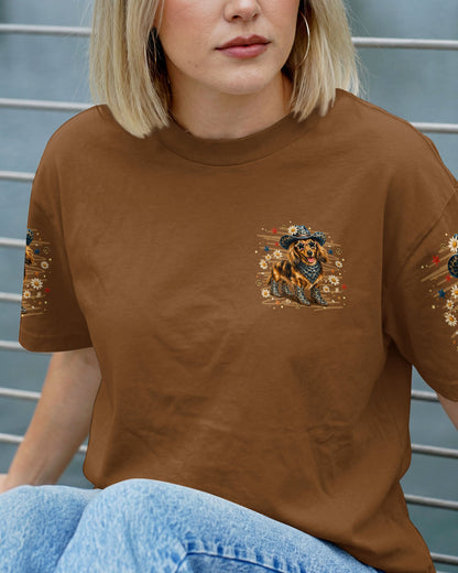 LET'S GO GIRLS DACHSHUND DOG ALL OVER PRINT - TLNO1906261