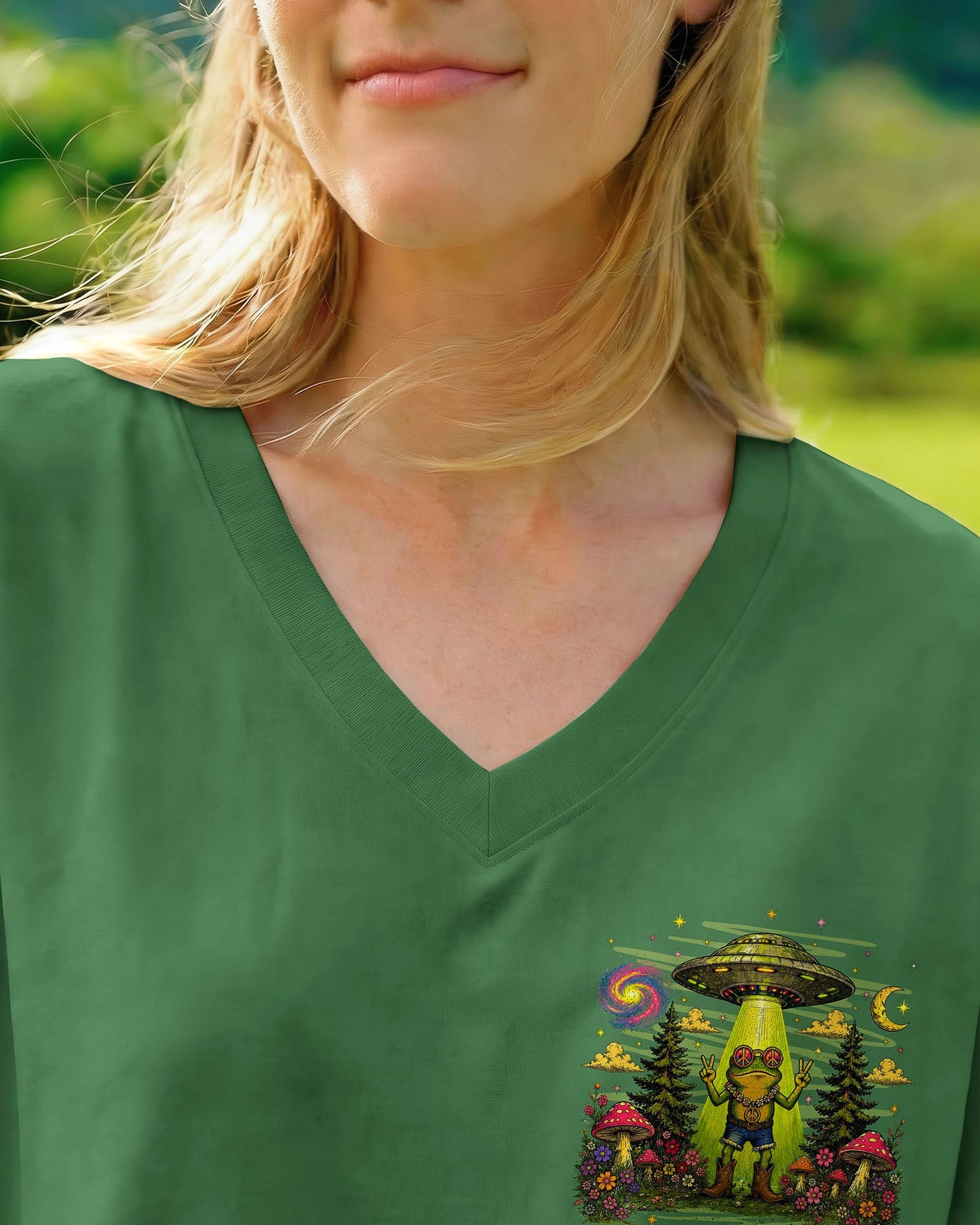 GOTTA GO VIBES ARE OFF FROG ALL OVER PRINT - TLNO1906262