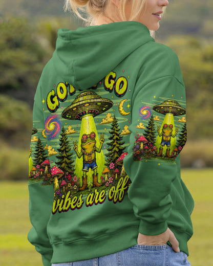 GOTTA GO VIBES ARE OFF FROG ALL OVER PRINT - TLNO1906262