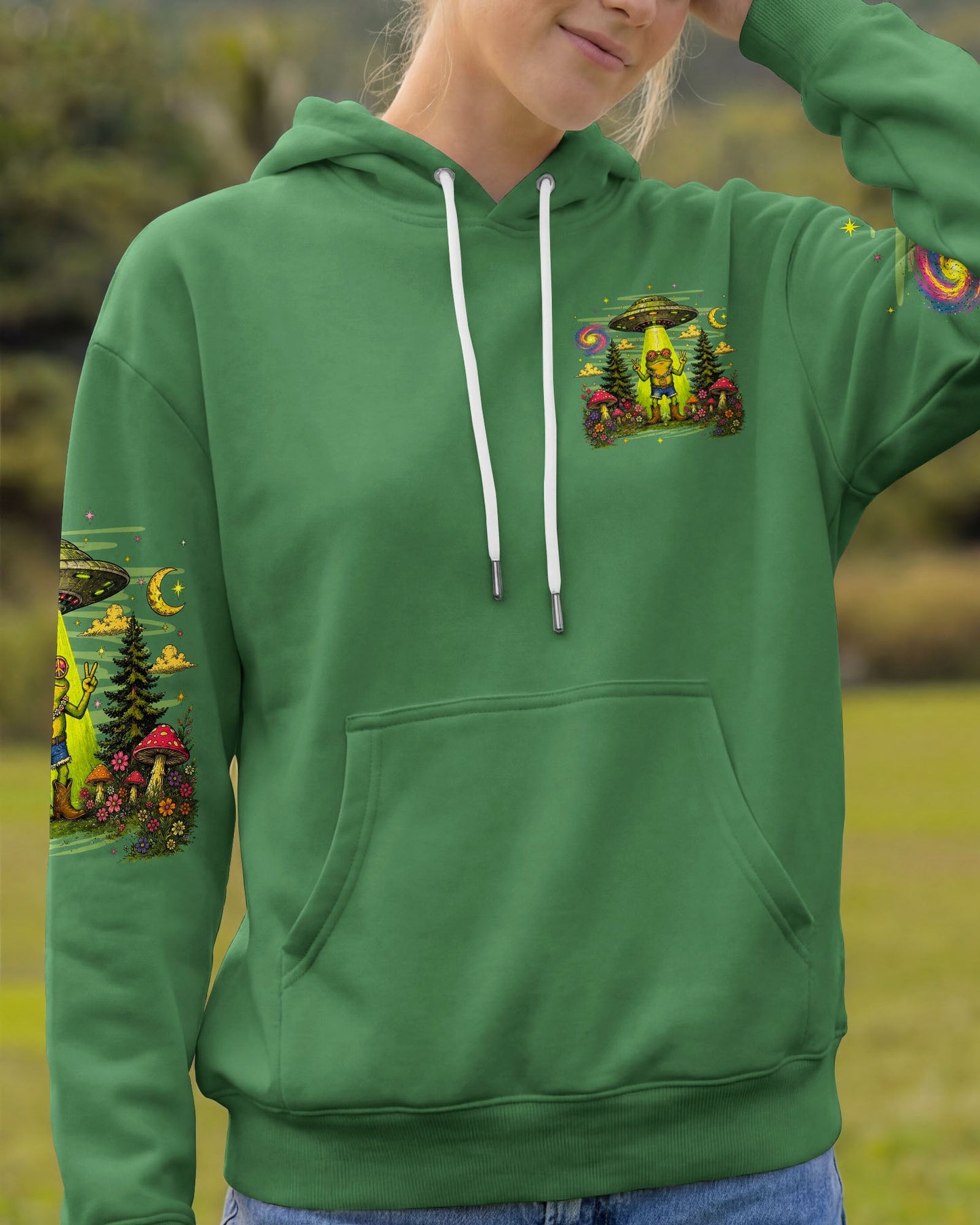 GOTTA GO VIBES ARE OFF FROG ALL OVER PRINT - TLNO1906262