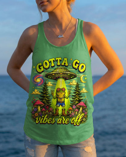 GOTTA GO VIBES ARE OFF FROG ALL OVER PRINT - TLNO1906262