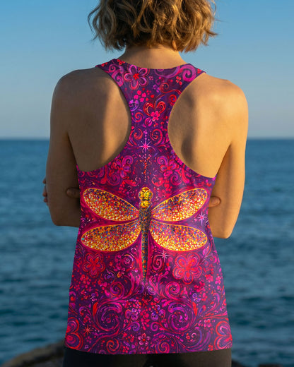 JUST BELIEVE DRAGONFLY ART ALL OVER PRINT  - TLNO2204261
