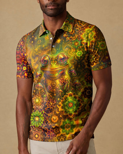 TRIPPY PSYCHEDELIC FROG ALL OVER PRINT - TLNO2406261