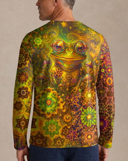 TRIPPY PSYCHEDELIC FROG ALL OVER PRINT - TLNO2406261