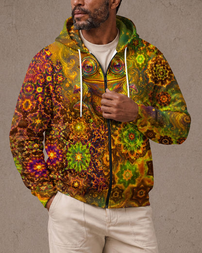 TRIPPY PSYCHEDELIC FROG ALL OVER PRINT - TLNO2406261