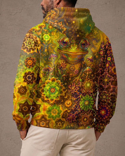 TRIPPY PSYCHEDELIC FROG ALL OVER PRINT - TLNO2406261