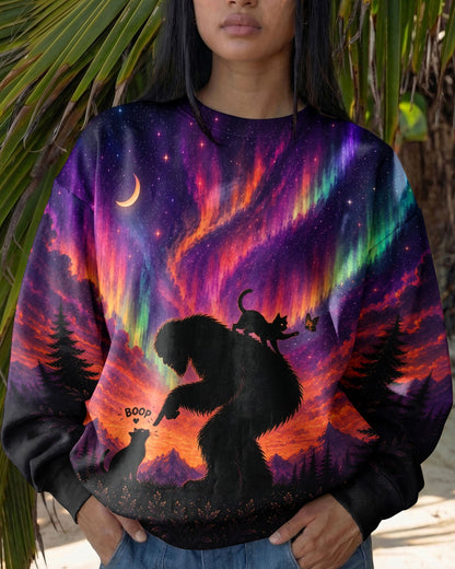 BOOP BIGFOOT CAT AURORA ALL OVER PRINT  - TLNO2805263