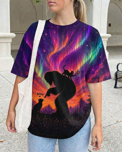BOOP BIGFOOT CAT AURORA ALL OVER PRINT  - TLNO2805263