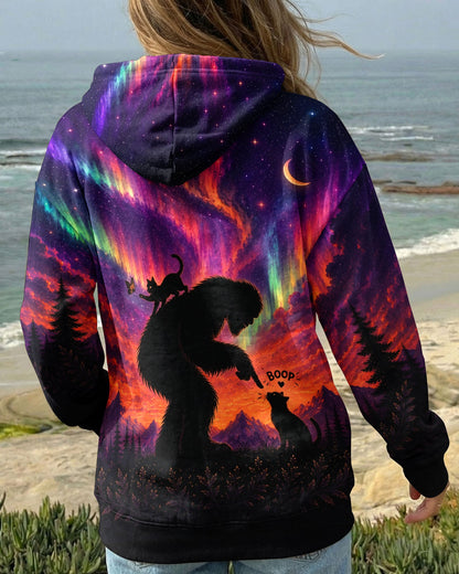 BOOP BIGFOOT CAT AURORA ALL OVER PRINT  - TLNO2805263