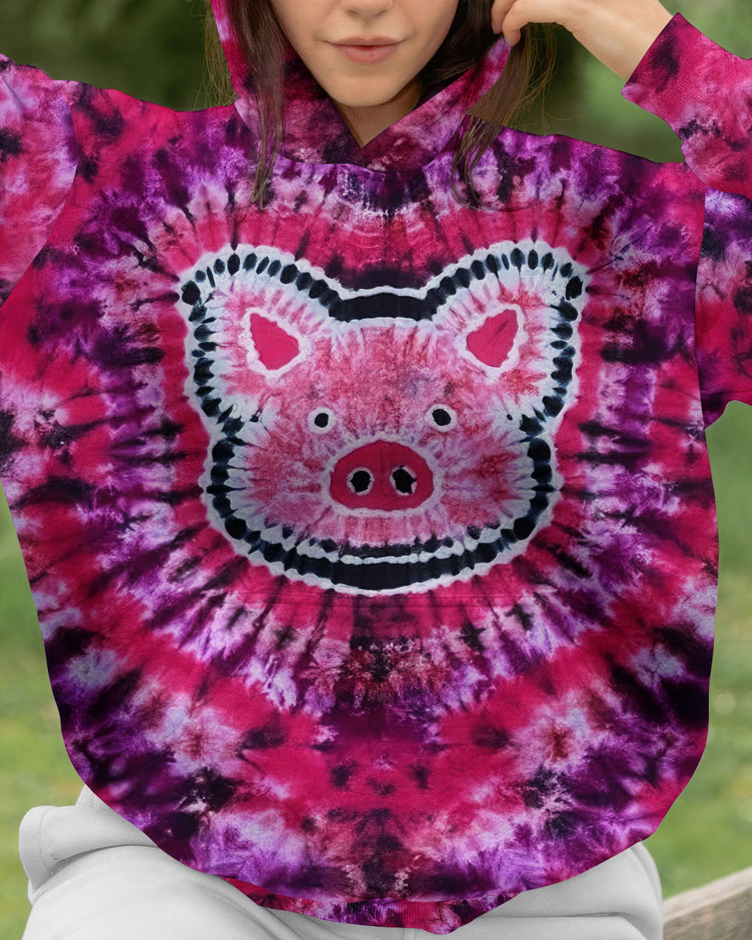 HAPPY PIG PINK ALL OVER PRINT - TLNO2911252