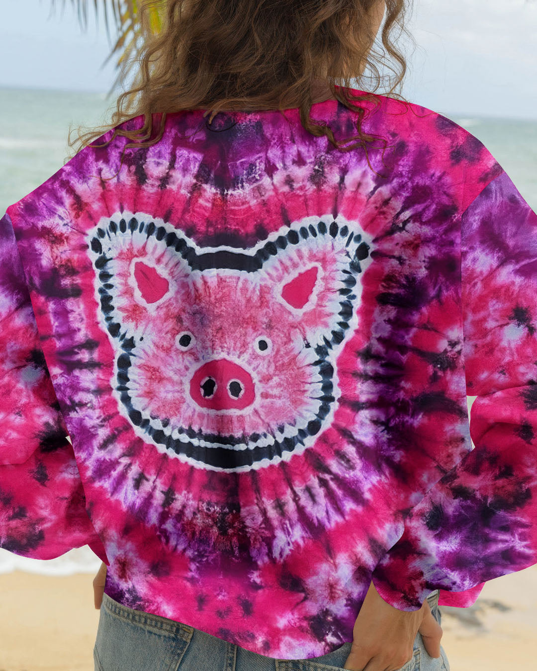 HAPPY PIG PINK ALL OVER PRINT - TLNO2911252