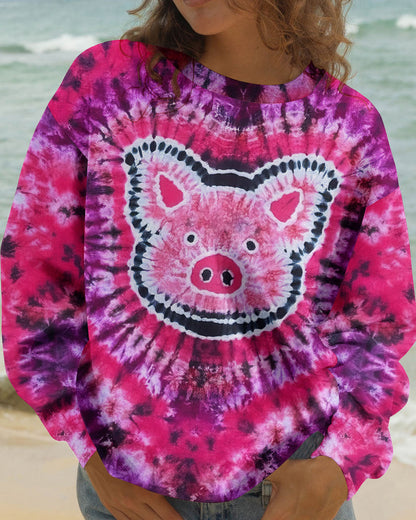 HAPPY PIG PINK ALL OVER PRINT - TLNO2911252